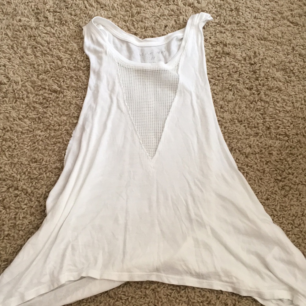 white aeropostale tank